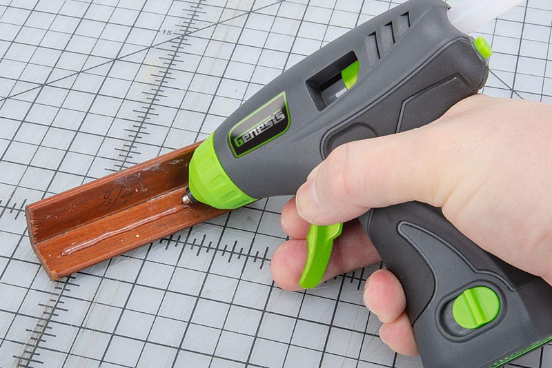 Genesis GLGG08B Cordless Hot Glue Gun with Glue Sticks, Rechargeable Removable Battery, Rapid Heat-Up, Charger and 2 Year Warranty - Image 2